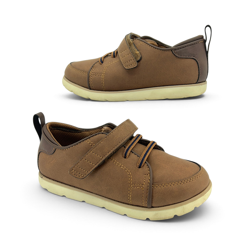 Stride Rite 360 ETHAN Boys' US 12 Tan/Brown Dress Shoes